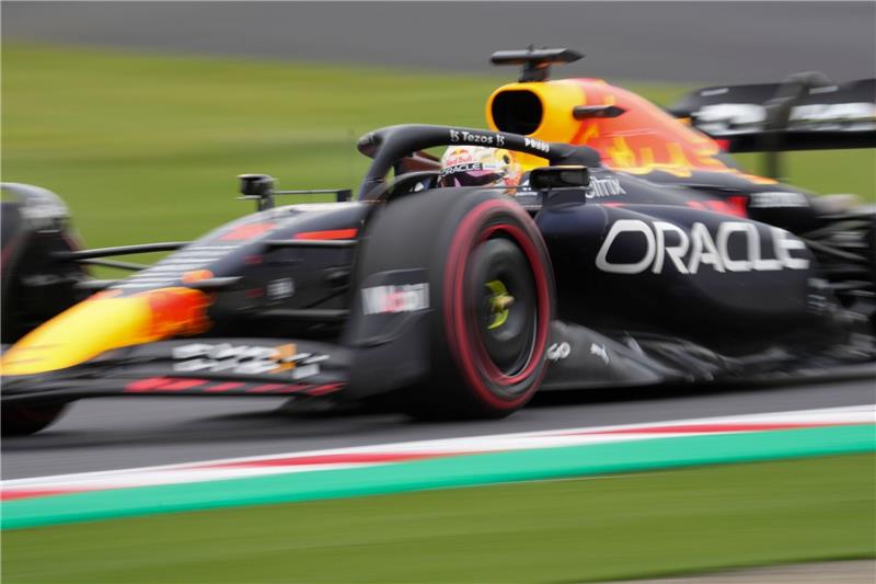 Verstappen rast in Japan auf ersten Startplatz Fuhr im letzten Suzuka-Training die schnellste Zeit: Max Verstappen.