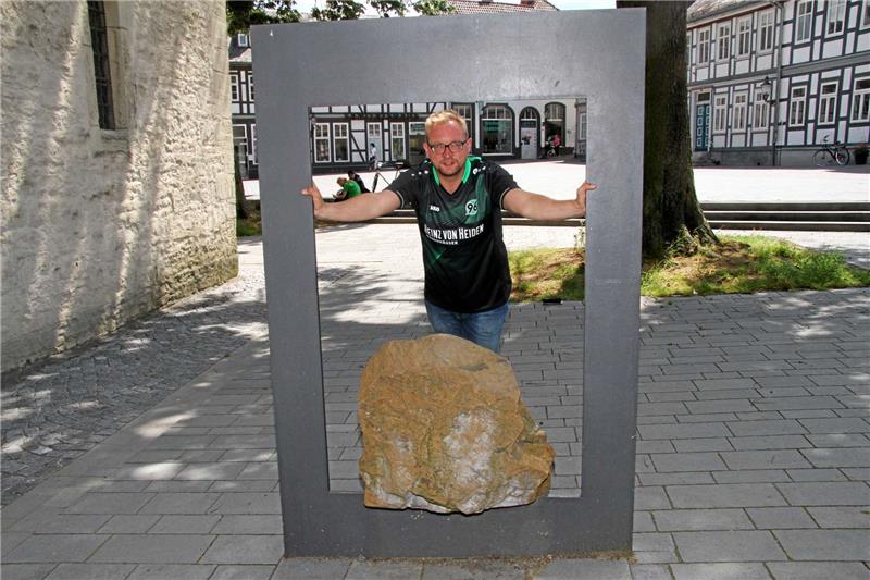 Fußball-Durchblick: Arkadiusz Szczesniak ist Pole, Deutscher und 96-Fan.  Foto: Heine