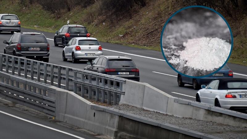 Bild zu Mit Haftbefehl und einem Kilo Kokain auf der Autobahn
