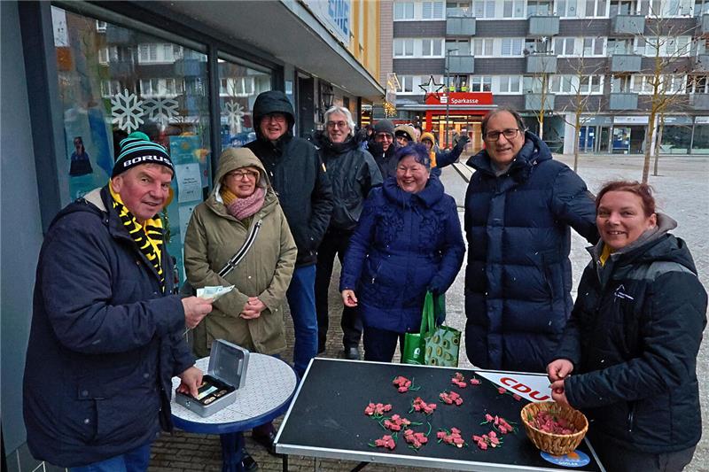 GZ-Glücksschweinchenverkauf in Goslar