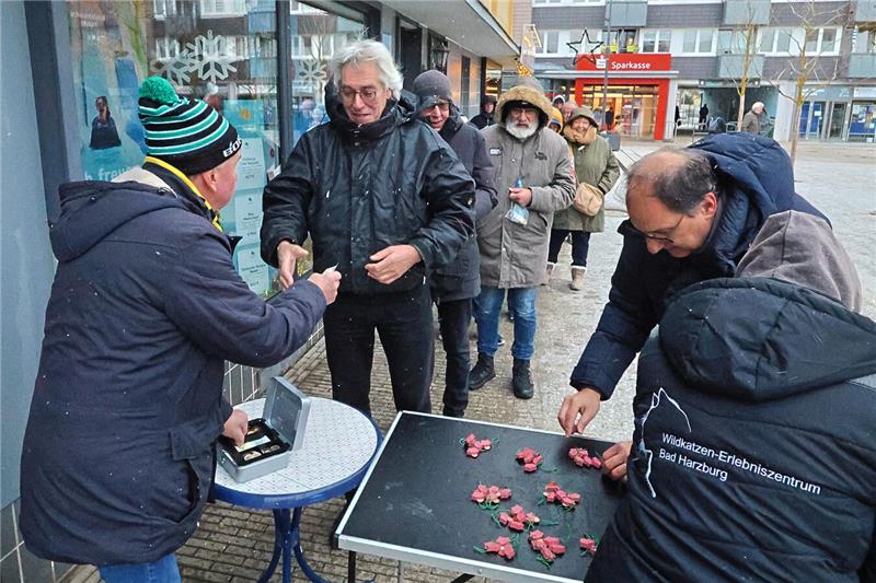 GZ-Glücksschweinchenverkauf in Goslar