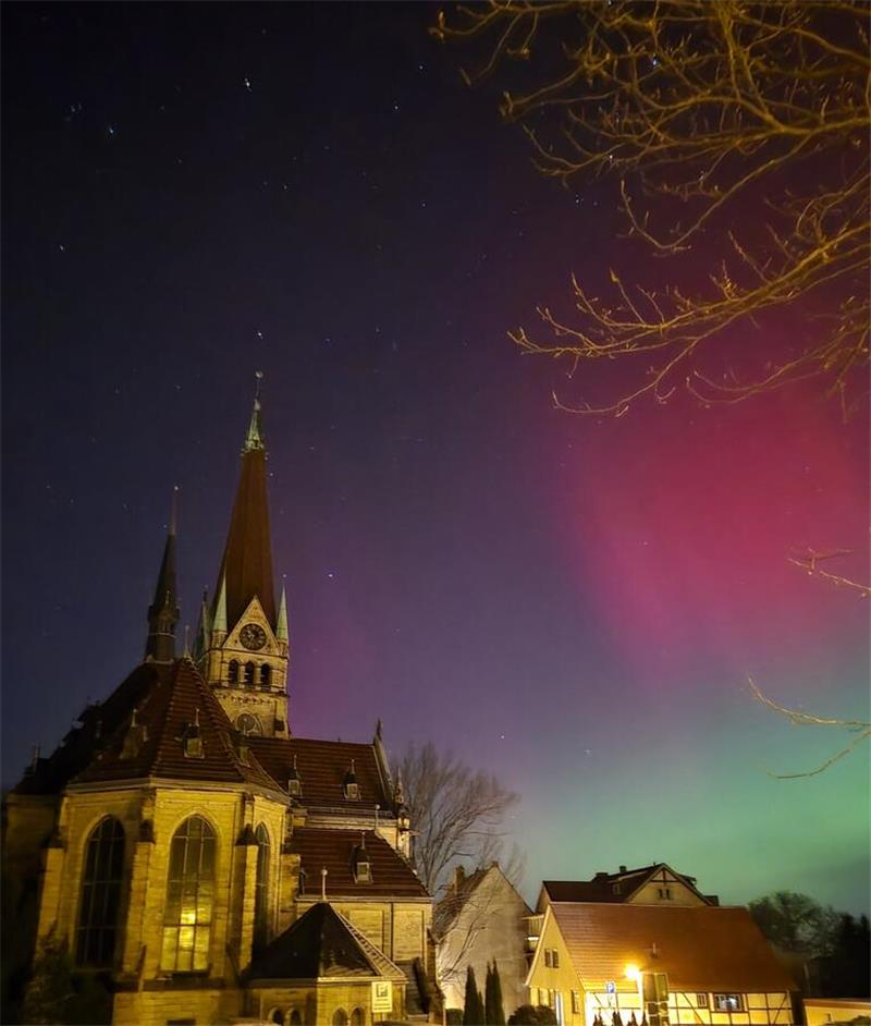 GZ-Leserin Jennifer Schulz schickt eine Aufnahme von der Lutherkirche in Bad Har...