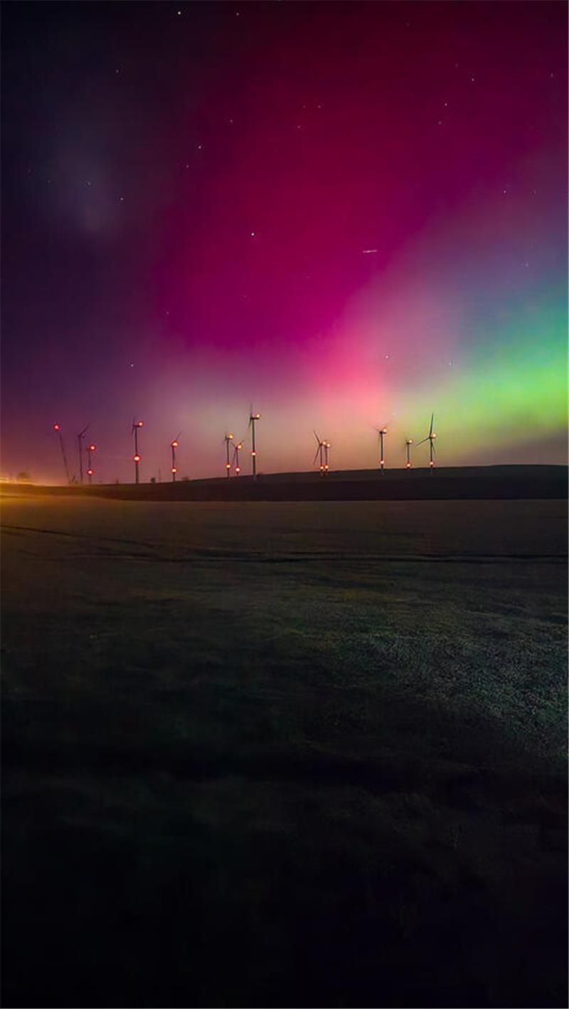 GZ-Leserin Nadine Vollbrecht aus Bredelem: "Was für ein spektakuläres Naturphäno...