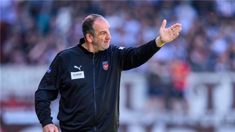 Gab die Richtung vor: FCH-Coach Frank Schmidt