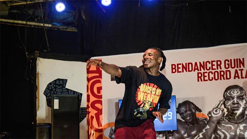 Gabriel tanzte zu Afrobeats, Fuji und anderen afrikanischen Musikrichtungen.