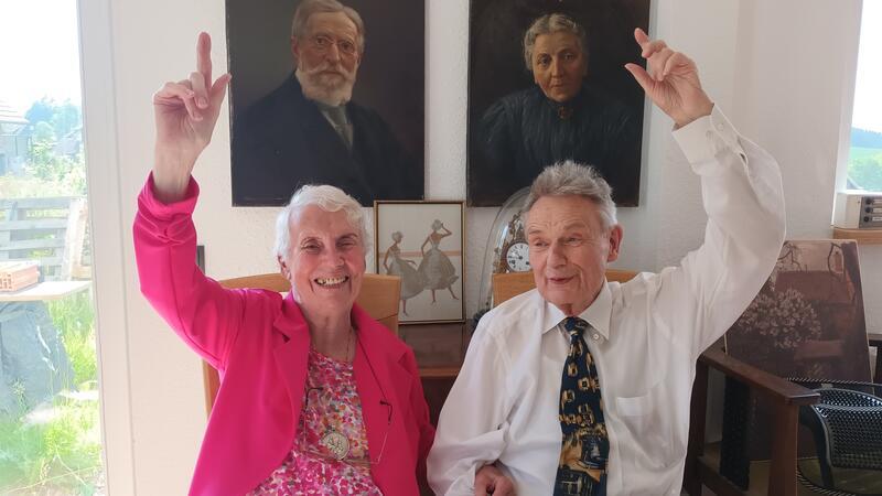 Gabriele und Manfred Markworth feiern am 3. Juli ihre Eiserne Hochzeit.