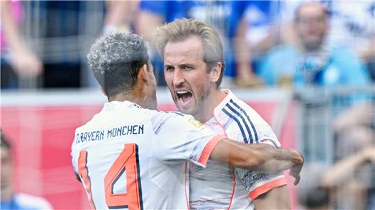 Garanten für Bayern-Tore: Luis Diaz und Harry Kane.