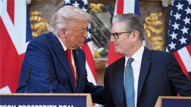 Worte ohne Taten? Trump ließ sich in Großbritannien feiern Gaza, Ukraine, Epstein: Trump und Starmer sprachen darüber bei einer gemeinsamen Pressekonferenz.