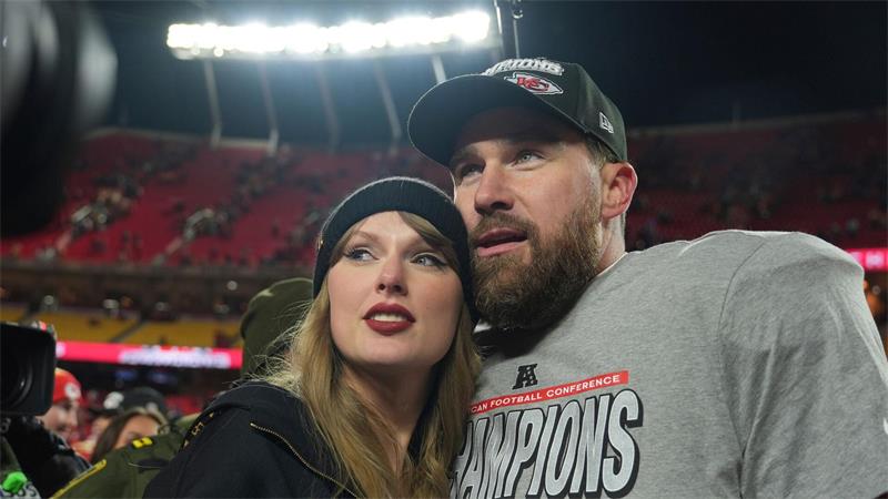 Geben sich vermutlich sehr bald das Jawort: Sängerin Taylor Swift und Footballer Travis Kelce.