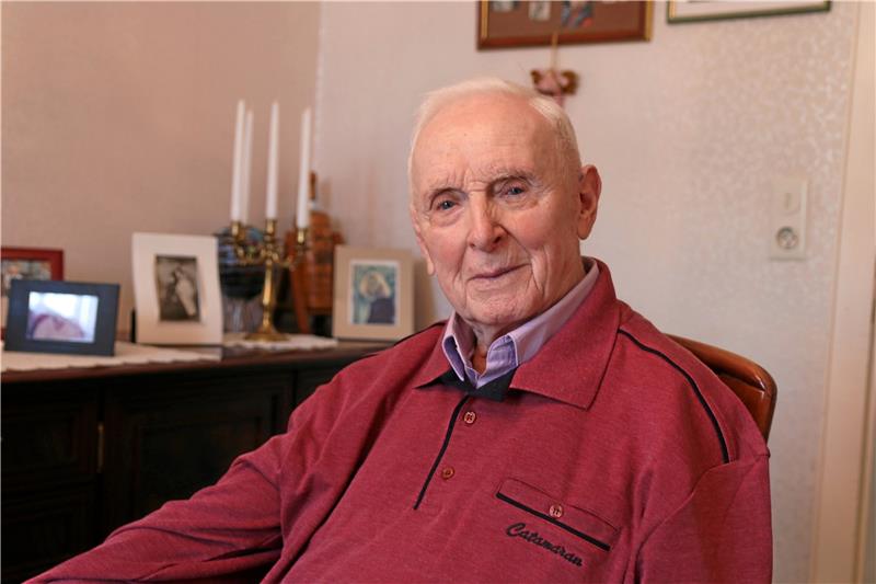 Geboren im oberschlesischen Rokittnitz feiert Kurt Karl Lwowski am 27. Oktober seinen 100. Geburtstag. Foto: Leifeld