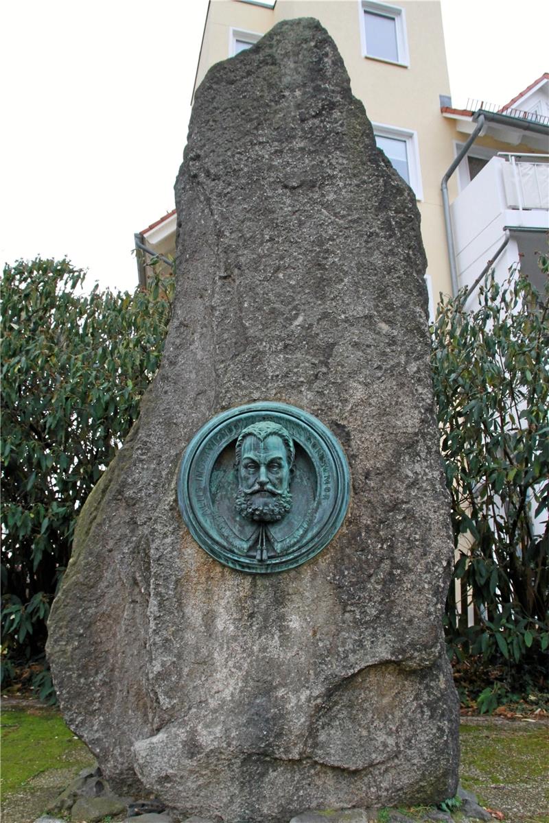 Gedenkstein für Herzog Julius als eine Erinnerung von vielen in der Stadt.