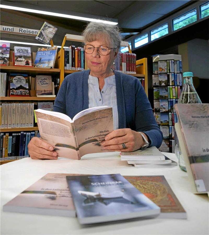 Renate Riehemann liest in der Clausthaler Bibliothek Gedichte und Erzählungen trägt Renate Maria Riehemann vor. Foto: Potthast