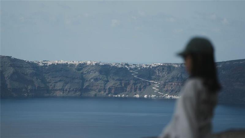 Gefährliche Idylle: Auf Santorini bebt es derzeit alle fünf bis zehn Minuten.
