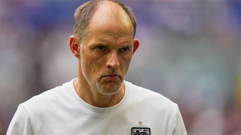 Buhrufe und Spektakel: Tuchel wird mit England Dritter Gegen England-Trainer Thomas Tuchel gab es Buhrufe.
