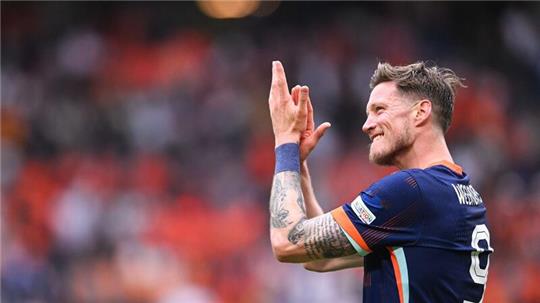 Gegen Polen traf Wout Weghorst nur zwei Minuten nach seiner Einwechslung zum 2:1.