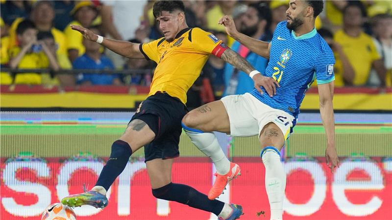 Gegen die defensiv gut organisierte ecuadorianische Mannschaft kam Brasilien kaum zu klaren Chancen.