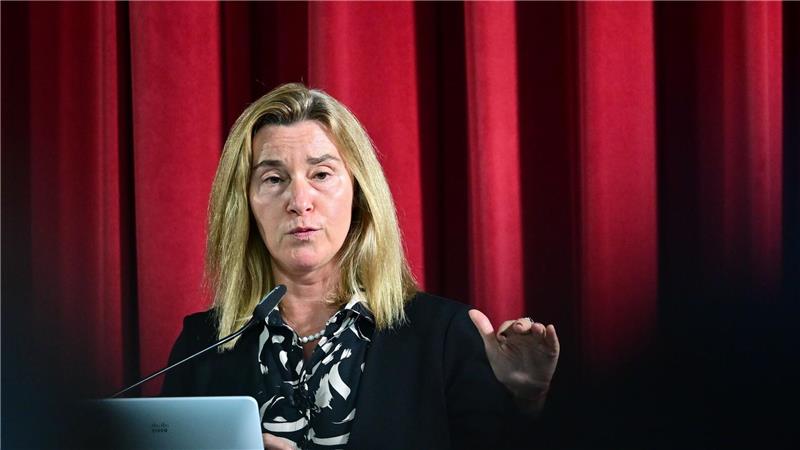 Gegen die frühere EU-Außenbeauftragte Federica Mogherini wird wegen Korruptionsverdachts ermittelt. (Archivbild)