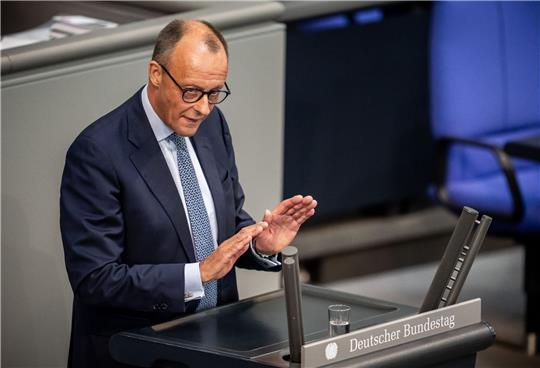 Geht mit der Ampel-Koalition hart ins Gericht: CDU-Friedrich Merz.