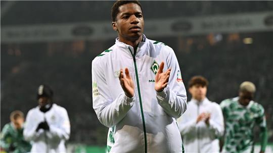 Geht vorerst in die französische 2. Liga: Werders Skelly Alvero (Archivbild). 