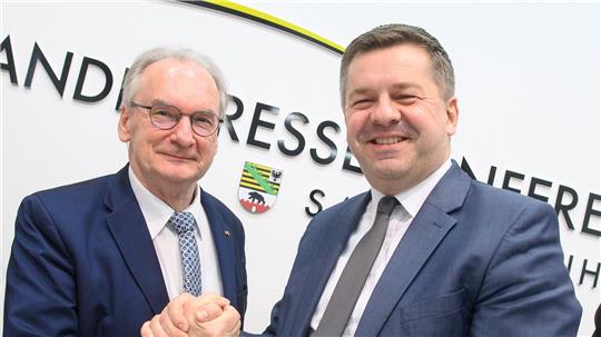 Gelingt die Übergabe von Reiner Haseloff (CDU) an Sven Schulze (CDU)? (Archivbild)