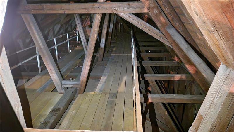 „Mein größter Albtraum wäre es, meine eigene Kirche zu löschen“ Genau wie die Clausthaler Marktkirche besteht die 355 Jahre alte St.-Nikolai-Kirche aus Holz.