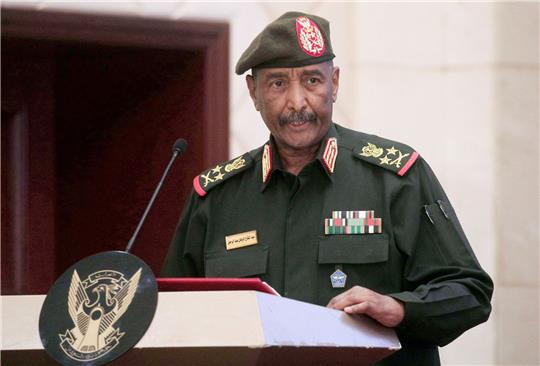 General Abdel Fattah al-Burhan, De-Facto-Präsident und Armeechef des Sudan.
