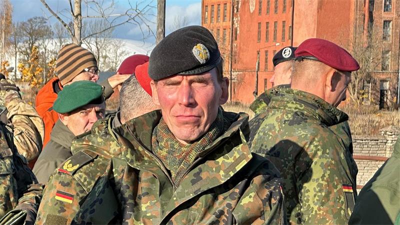 Heereschef will mehr Tempo zur Verteidigung des Baltikums Generalleutnant Christian Freuding an der Nato-Ostflanke mit der Grenze zu Russland.