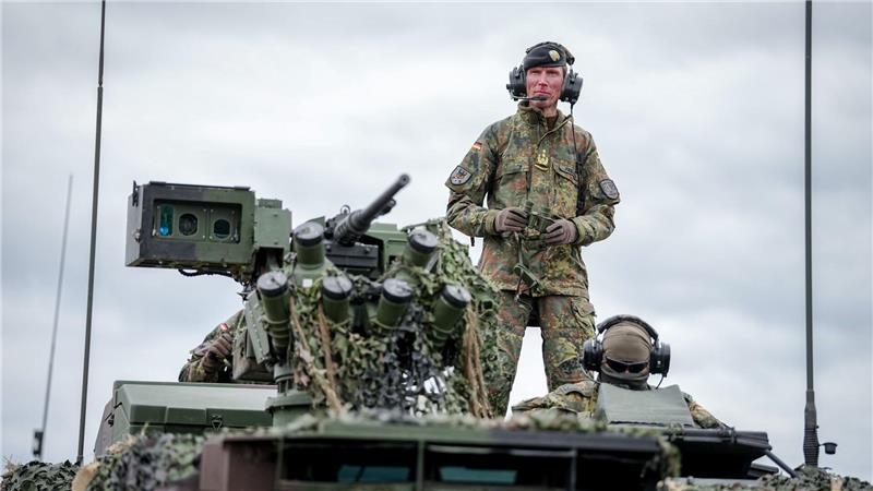Deutsches Heer will schnell mehr Drohnen einsetzen Generalleutnant Christian Freuding in Litauen