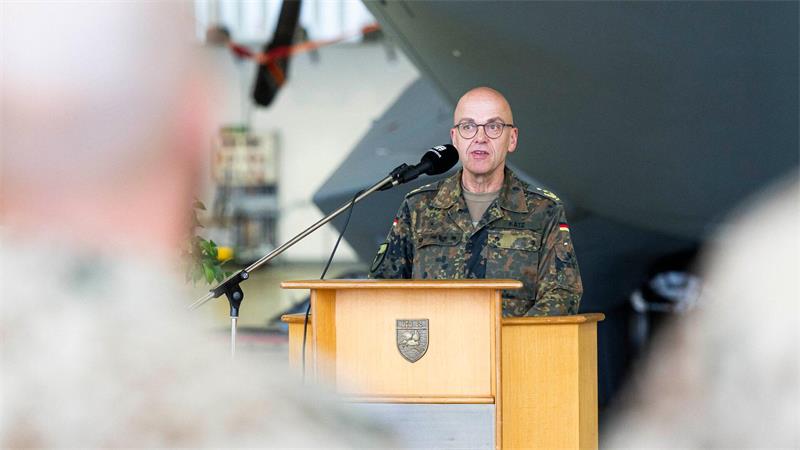 Generalleutnant Katz würdigte den Einsatz der deutschen Kräfte im Irak.