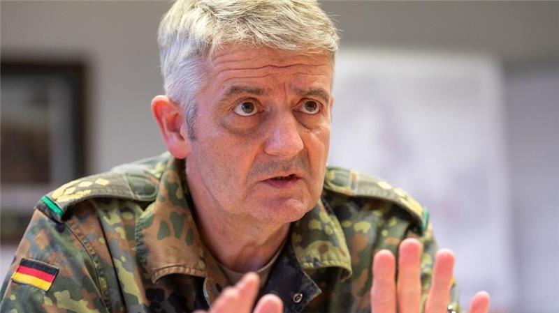 General: „Wir sind nicht mehr im Frieden“ Generalleutnant Sollfrank will eine wirksame Abschreckung. (Archivbild)