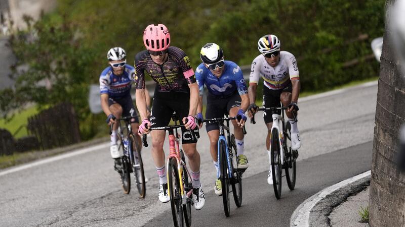 Steinhauser beim Giro erneut auf dem Podium Georg Steinhauser (M) ist erneut auf das Podium gefahren.