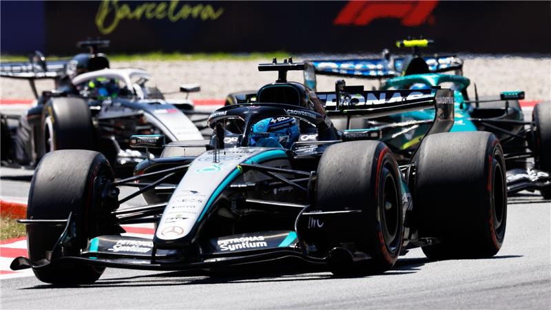 Antonelli vermisst das „richtige Gefühl“ - Russell auf Pole George Russell holt sich in Spanien die Pole Position.
