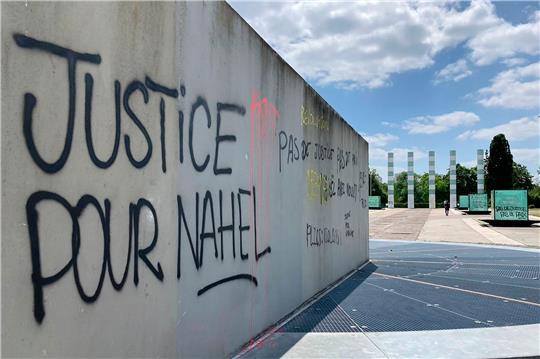 «Gerechtigkeit für Nahel»: Seit dem Tod des 17-Jährigen durch eine Polizeikugel wurde Frankreich von schweren Krawallen erschüttert.