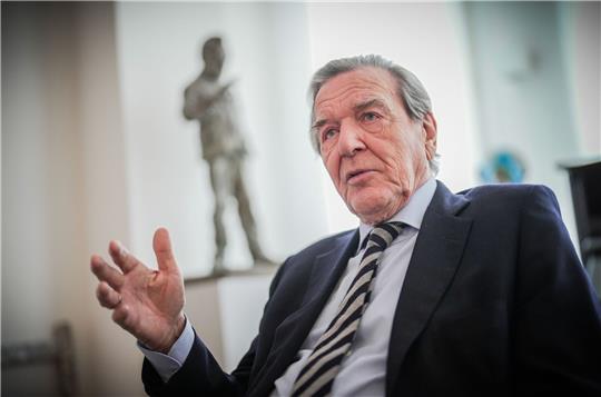Gerhard Schröder (SPD), Bundeskanzler von 1998 bis 2005.