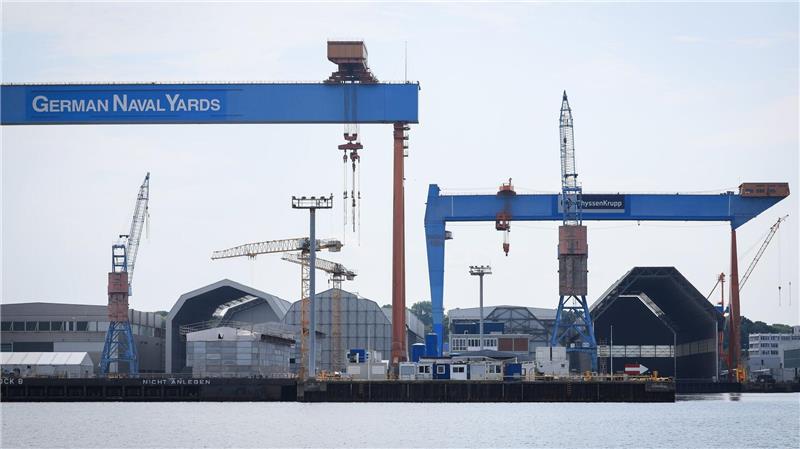 German Naval Yards und TKMS teilen bereits ein Werftgelände. (Archivbild.)
