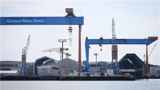 German Naval Yards und TKMS teilen bereits ein Werftgelände. (Archivbild.)