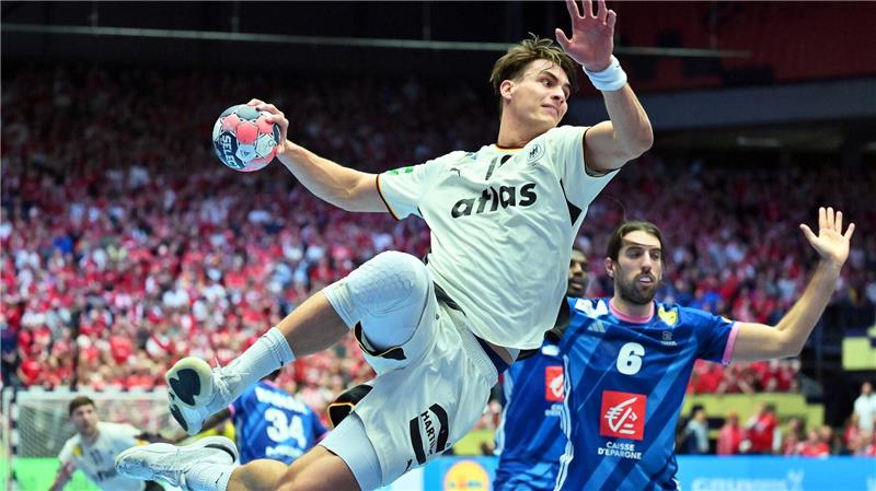 Angstgegner kommt mit Wut: DHB-Team will „alles“ Gesetzt im Angriff und in der Abwehr: DHB-Profi Julian Köster.