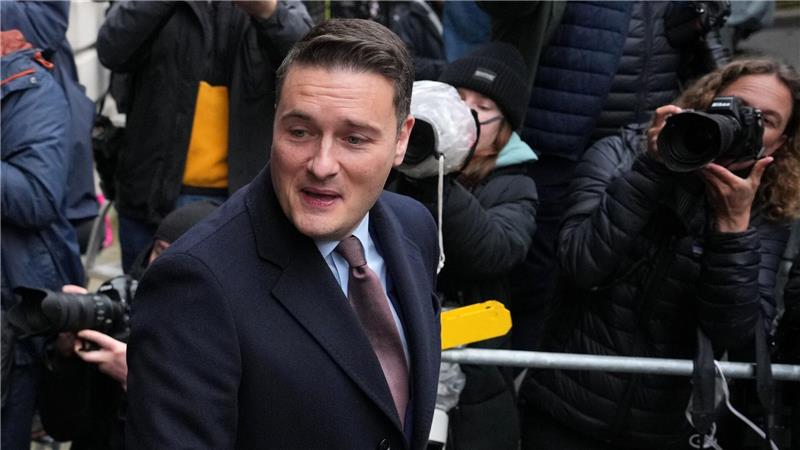 Gesundheitsminister Wes Streeting gilt als aussichtsreicher innerparteilicher Rivale Starmers.
