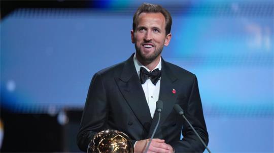 Gewinner des Ballon d’Or: Bayern-Stürmer Harry Kane.