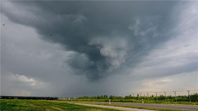 Gewitter machten es am Wochenende mancherorts ungemütlich. 