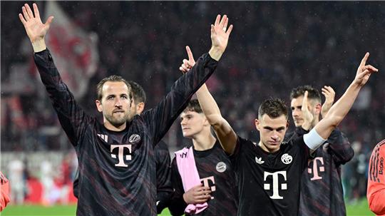 Gewohntes Bild: Derzeit jubeln nur die Bayern