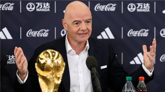 Gianni Infantino, Fifa-Präsident, hat die WM 2034 quasi im Alleingang an Saudi-Arabien vergeben.