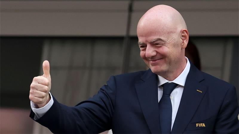 Gianni Infantino äußerte sich positiv zu den Pausen.