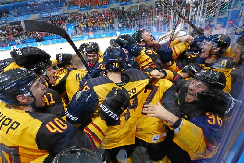 So tippt der Harz das deutsche Abschneiden Gibt es eine Neuauflage dieser Jubelszenen? Die Braunlagerin Franziska Busch glaubt, dass die deutsche Eishockey-Nationalmannschaft wie vor vier Jahren wieder in den Kampf um die Medaillen eingreifen kann. Foto: Karmann/dpa