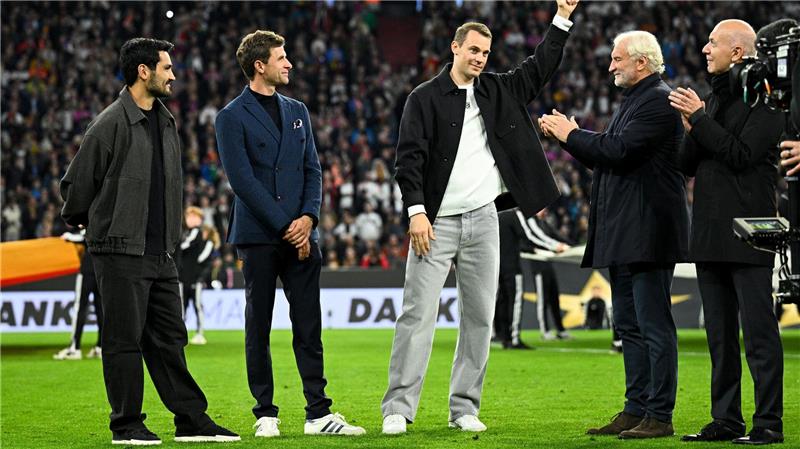 Gibt es vielleicht doch noch ein DFB-Comeback für Manuel Neuer? (Archivbild)