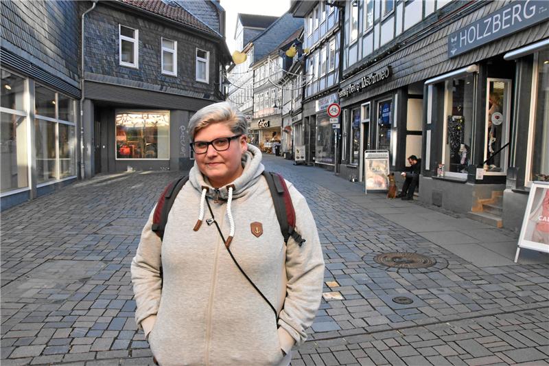 Böllerverbot? Das sagen Passanten in der Goslarer Innenstadt Gina Jansen (32) aus Goslar. Foto: Böhnisch