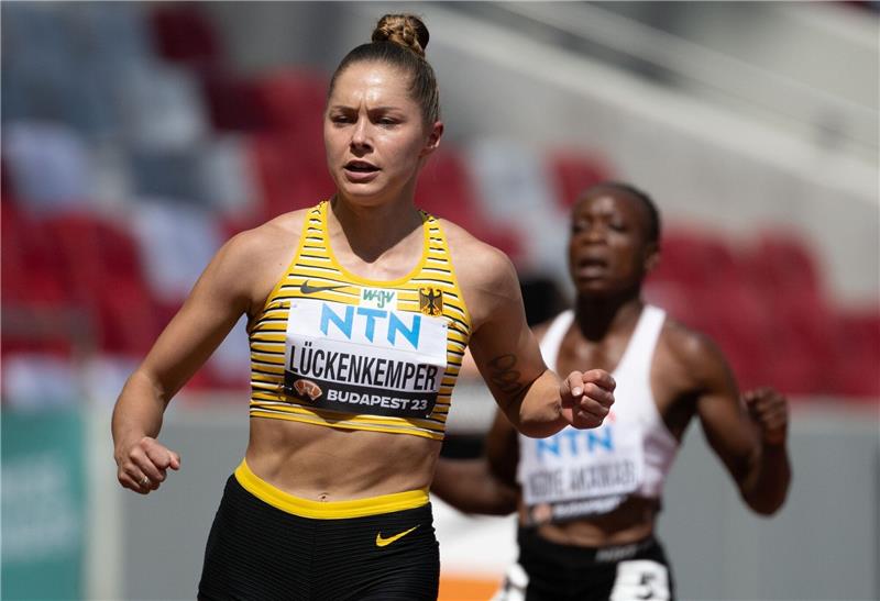 Deutscher WM-Start ohne Medaille - Lückenkemper muss zulegen Gina Lückenkemper ist ins WM-Halbfinale über 100 Meter gesprintet.
