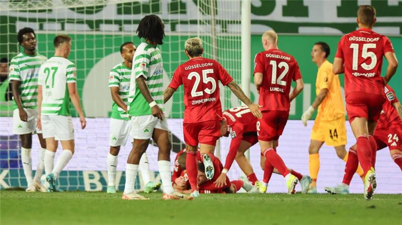 Giovanni Haag sorgte für die Fortuna-Führung.