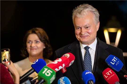 Gitanas Nauseda steht seit 2019 an der Spitze des größten Baltenstaats.