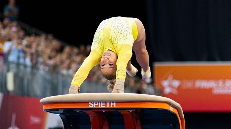 Glänzender Auftritt: Karina Schönmaier. (Archivbild)